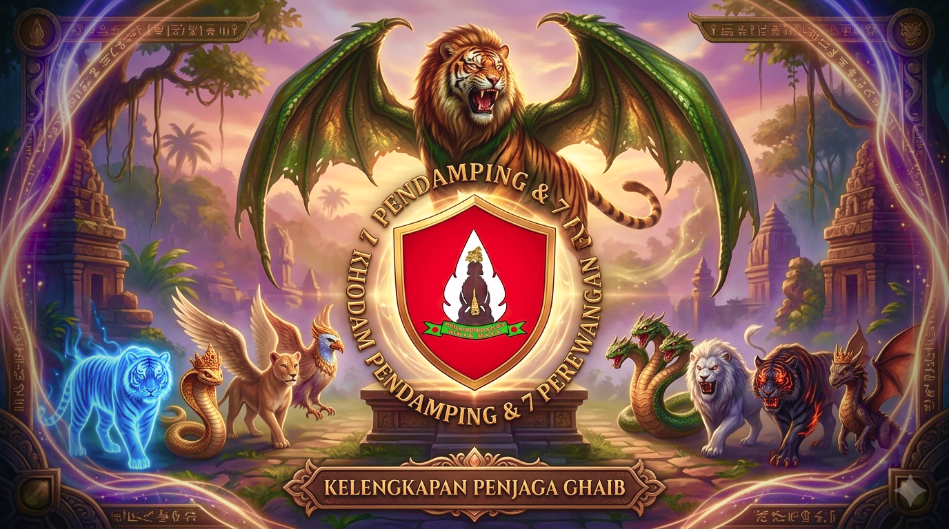 7 KHODAM PENDAMPING DAN 7 PEREWANGAN MACAN SUMATRA RAJA+ 7 NAGA RAJA+ 7 SINGA RAJA